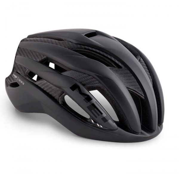 Κράνος_MET_Trenta_3K_Black_Raw_Carbon_Matt_1 Το Trenta 3k Carbon της MET έχει μεγάλους αεραγωγούς και μια εισαγωγή NACA στην κορυφή του κράνους