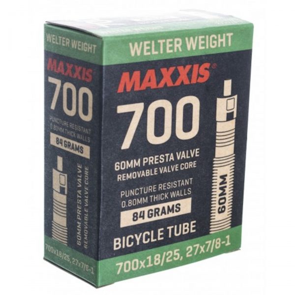 Αεροθάλαμος_Maxxis_700x18_25_FV_60_mm_Welter_Weight_1 Αεροθάλαμος Maxxis για χρήση σε ποδήλατα δρόμου.