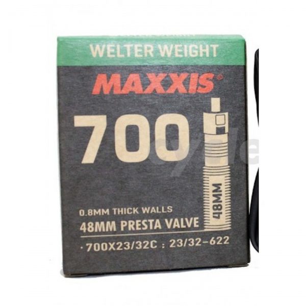 Αεροθάλαμος_Maxxis_700x23_32_FV_48_mm_Welter_Weight_1 Αεροθάλαμος Maxxis για ποδήλατα δρόμου.