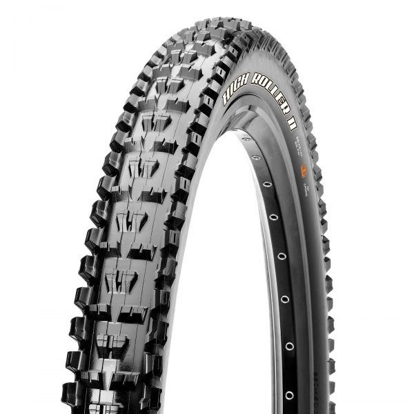 Ελαστικά_Maxxis_High_Roller_II_Διπλωτά_1 Τα αραιά τακούνια στο πέλμα των High Roller II, τους επιτρέπουν να καρφώνουν στο έδαφος, καθώς επίσης να καθαρίζουν από τη λάσπη εύκολα.