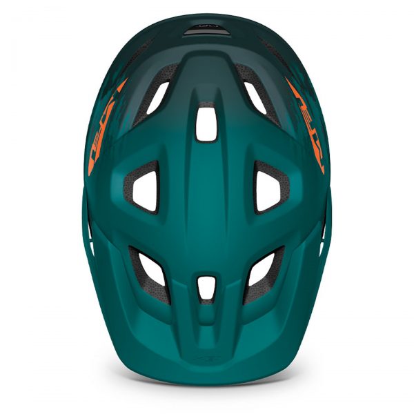 Κράνος_MET_Echo_Alpine_Green_Orange_Matt_4a Το Echo δεν στερείται σε χαρακτηριστικά αν το συγκρίνουμε με άλλα πιο ακριβά κράνη.