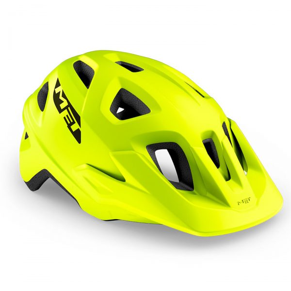 Κράνος_MET_Echo_Lime_Green_Matt_1 Το Echo δεν στερείται σε χαρακτηριστικά αν το συγκρίνουμε με άλλα πιο ακριβά κράνη.