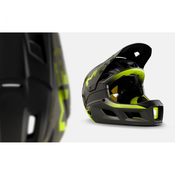 Κράνος_MET_Parachute_MCR_MIPS_Camo_Lime_Green_Matt_Glossy_9 Το Parachute MCR είναι πραγματικά ένα κράνος 2 σε 1