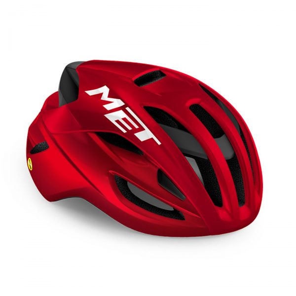 Κράνος_MET_Rivale_MIPS_Red_Metallic_Glossy_1 Το Rivale MIPS περιλαμβάνει στην κατασκευή του το σύστημα προστασίας του εγκεφάλου MIPS®