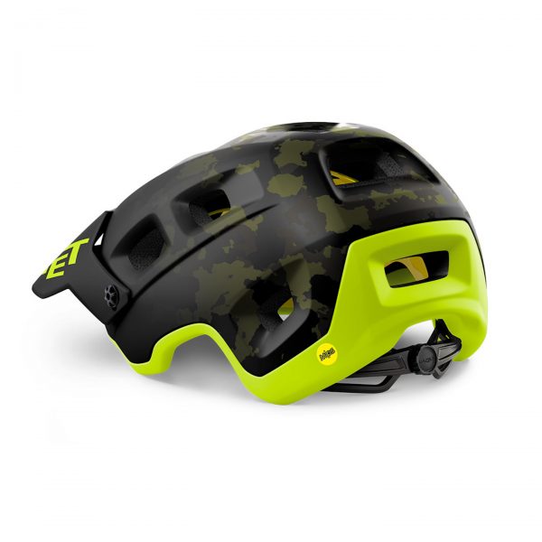 Κράνος_MET_Terranova_MIPS_Camo_Lime_Green_Matt_4 Το Terranova MIPS περιλαμβάνει στην κατασκευή του το σύστημα προστασίας του εγκεφάλου MIPS-C2®