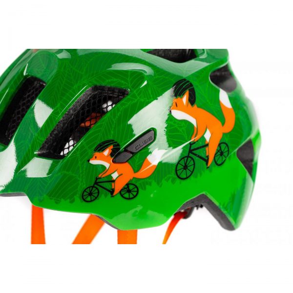 Παιδικό_Κράνος_CUBE_Fink_Green_2 Το Fink της Cube είναι ένα κράνος για παιδιά και νεαρούς αναβάτες