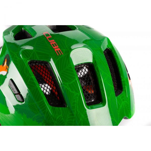 Παιδικό_Κράνος_CUBE_Fink_Green_3 Το Fink της Cube είναι ένα κράνος για παιδιά και νεαρούς αναβάτες