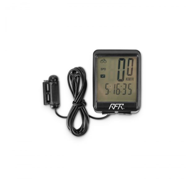 Κοντέρ_Ποδηλάτου_Ενσύρματο_RFR_CMPT_Black_1 Ενσύρματο κοντέρ ποδηλάτου από την RFR της Cube, με 12 πρακτικές λειτουργίες, όπως φωτισμός, ρολόι, οδόμετρο, ταχύτητα, θερμοκρασία κ.α.