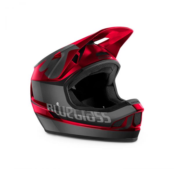 Κράνος_Bluegrass_Legit_Black_Red_Metallic_Glossy_1 Το Legit είναι ένα κράνος, εφοδιασμένο με χαρακτηριστικά που έχουν εμπνευστεί από το αγωνιστικό τμήμα της Bluegrass.