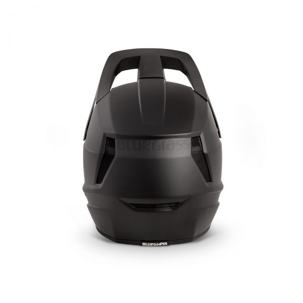 Κράνος_Bluegrass_Legit_Black_Texture_Matt_3 Το Legit είναι ένα κράνος, εφοδιασμένο με χαρακτηριστικά που έχουν εμπνευστεί από το αγωνιστικό τμήμα της Bluegrass.