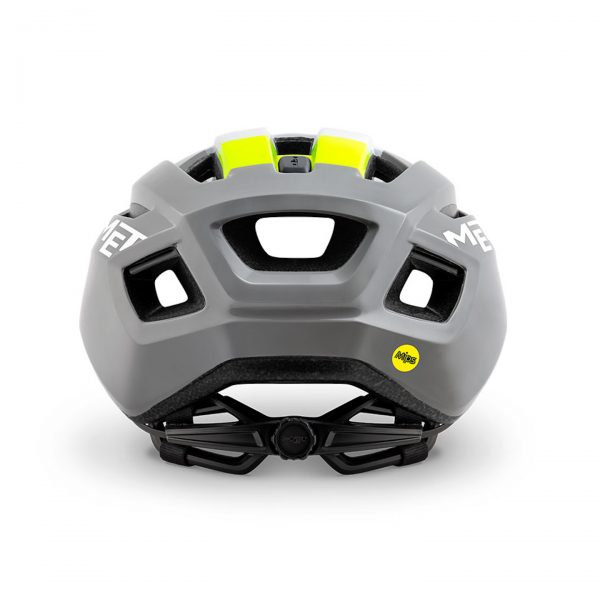 Κράνος_MET_Vinci_MIPS_Gray_Fluo_Yellow_Glossy_3 Το Vinci MIPS περιλαμβάνει στην κατασκευή του το σύστημα προστασίας του εγκεφάλου MIPS-C2®