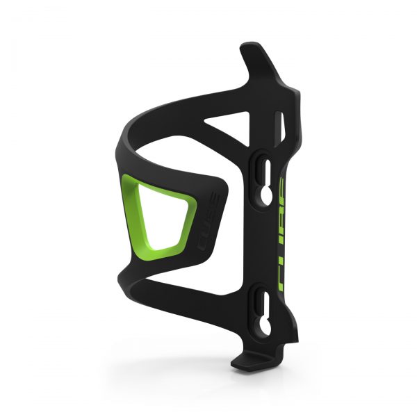 Παγουροθήκη_Cube_HPP_Black_n_Green_1a Η πλάγια παγουροθήκη της Cube, κατασκευασμένη από πλαστικό, κατάλληλη για πλαίσια ποδηλάτου που έχουν πολύ περιορισμένο χώρο