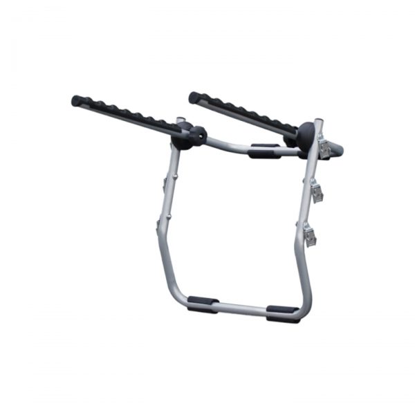 Η σχάρα Biki είναι πολύ εύκολη στη χρήση, αφού τοποθετείται στο πορτμπαγκάζ του αυτοκινήτου με ιμάντες.