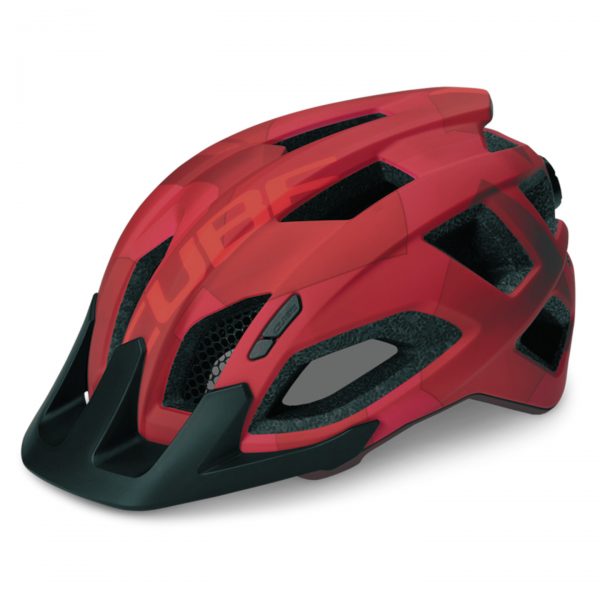 Κράνος_CUBE_Pathos_Red_1 Το Pathos της Cube είναι ένα εξαιρετικό κράνος για χρήση στο βουνό.