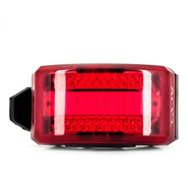 Φως_Ποδηλάτου_Οπίσθιο_LED_Light_HPP_Red_2 Επαναφορτιζόμενο φως, φορτίζει με Micro-Usb με 5 modes φωτισμού και strap σιλικόνης για εύκολη τοποθέτηση.