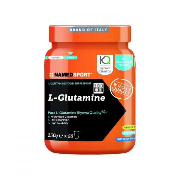 Γλουταμίνη_Named_Sport_LGlutamine_250gr_1 Γλουταμίνη 100% σε μορφή σκόνης από την Named Sport.