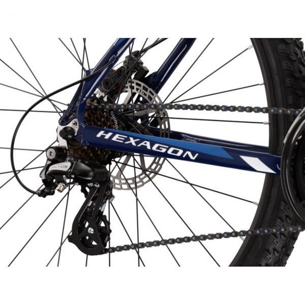 Ποδήλατο_Kross_Hexagon_30_Navy_Blue_Blue_White_6 Το Hexagon 3.0 είναι πραγματικά ένα ποδήλατο που τα κάνει όλα, είναι άνετο και ασφαλές, σε εξαιρετική τιμή.