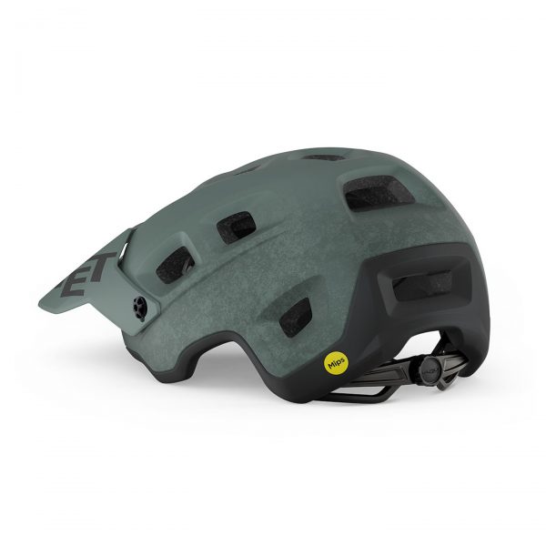 Κράνος_MET_Terranova_MIPS_Sage_Green_Black_Matt_Glossy_3 Το Terranova MIPS περιλαμβάνει στην κατασκευή του το σύστημα προστασίας του εγκεφάλου MIPS-C2®