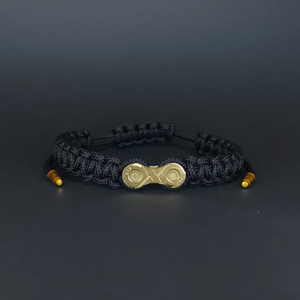 Βραχιόλι_Chain_Link_Gold_Black_1 Τα βραχιόλια Chain Link είναι το τέλειο δώρο για έναν ποδηλάτη.