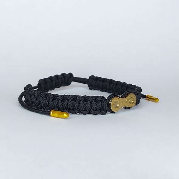Βραχιόλι_Chain_Link_Gold_Black_4 Τα βραχιόλια Chain Link είναι το τέλειο δώρο για έναν ποδηλάτη.