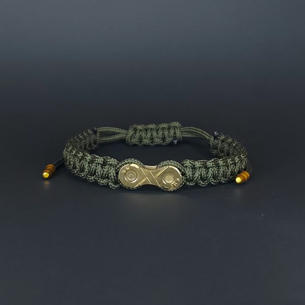 Βραχιόλι_Chain_Link_Gold_Chaki_1 Τα βραχιόλια Chain Link είναι το τέλειο δώρο για έναν ποδηλάτη.