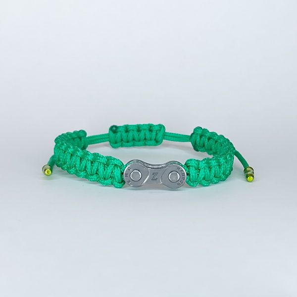 Βραχιόλι_Chain_Link_Grey_Green_3 Τα βραχιόλια Chain Link είναι το τέλειο δώρο για έναν ποδηλάτη.