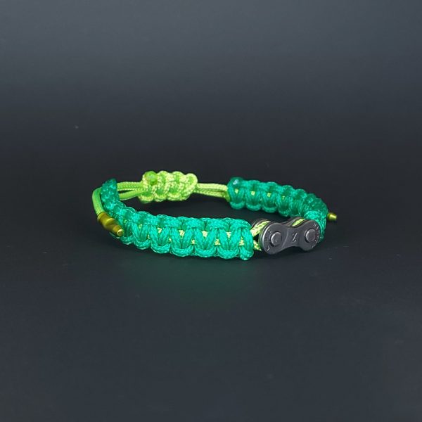 Βραχιόλι_Chain_Link_Grey_Green_L_Green_2 Τα βραχιόλια Chain Link είναι το τέλειο δώρο για έναν ποδηλάτη.