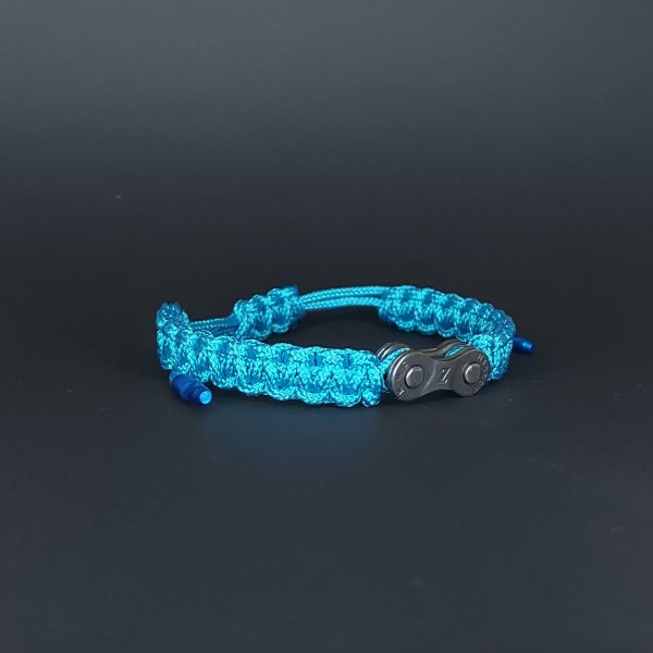 Βραχιόλι_Chain_Link_Grey_L_Blue_2 Τα βραχιόλια Chain Link είναι το τέλειο δώρο για έναν ποδηλάτη.