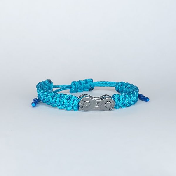 Βραχιόλι_Chain_Link_Grey_L_Blue_3 Τα βραχιόλια Chain Link είναι το τέλειο δώρο για έναν ποδηλάτη.