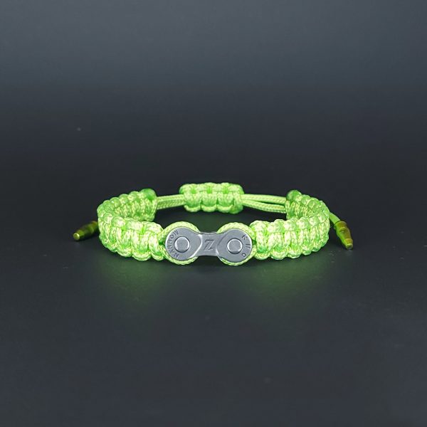 Βραχιόλι_Chain_Link_Grey_L_Green_1 Τα βραχιόλια Chain Link είναι το τέλειο δώρο για έναν ποδηλάτη.