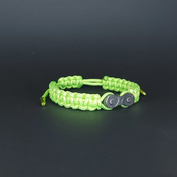 Βραχιόλι_Chain_Link_Grey_L_Green_2 Τα βραχιόλια Chain Link είναι το τέλειο δώρο για έναν ποδηλάτη.