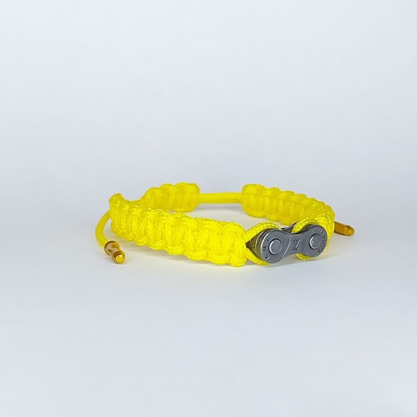 Βραχιόλι_Chain_Link_Grey_Yellow_4 Τα βραχιόλια Chain Link είναι το τέλειο δώρο για έναν ποδηλάτη.
